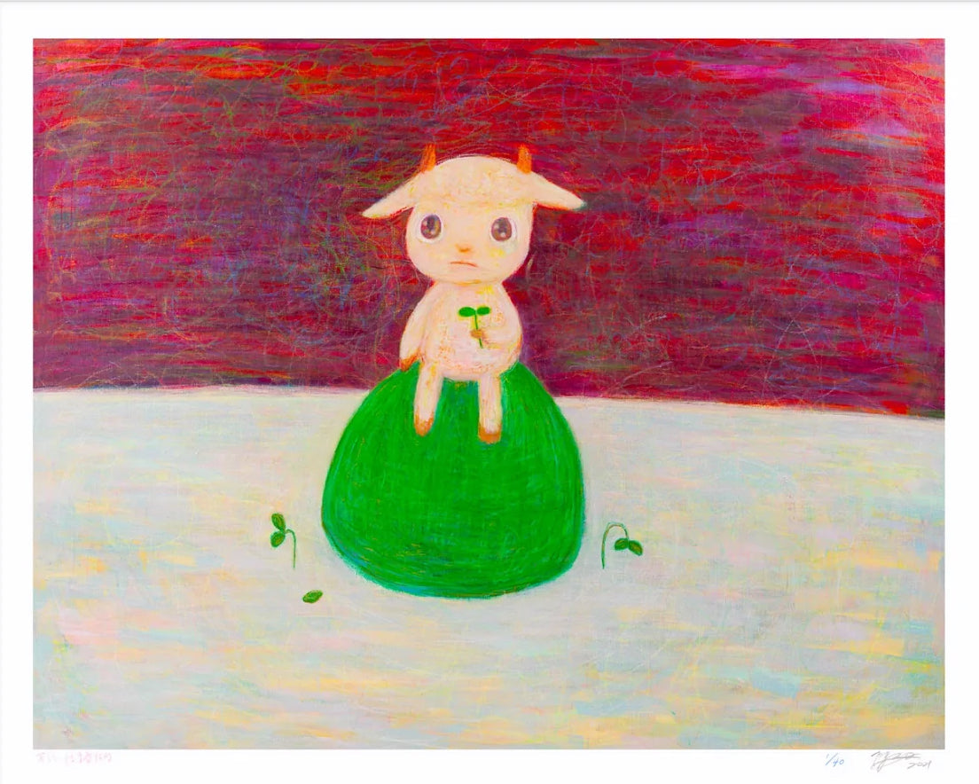 Chen Wei Ting - I Don't Want To Change You - Limited Edition CMYK Screenprint - 54.5cm x 68.5cm - 1