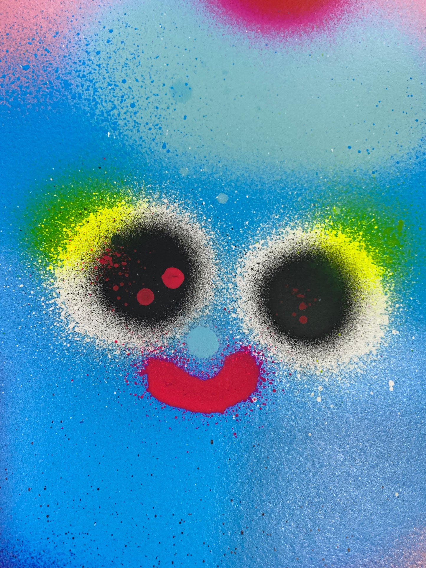 Jon Burgerman - Wind (Hand-Embellished Print)