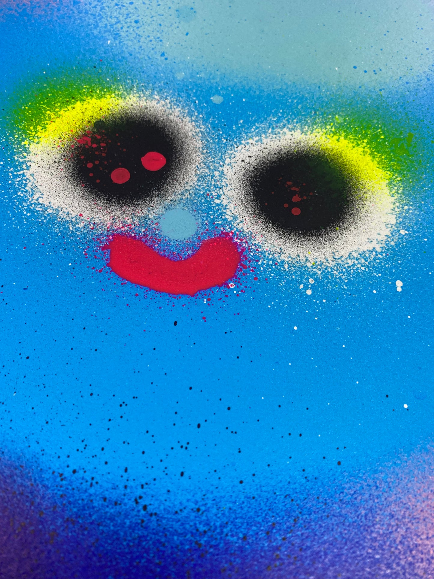 Jon Burgerman - Wind (Hand-Embellished Print)