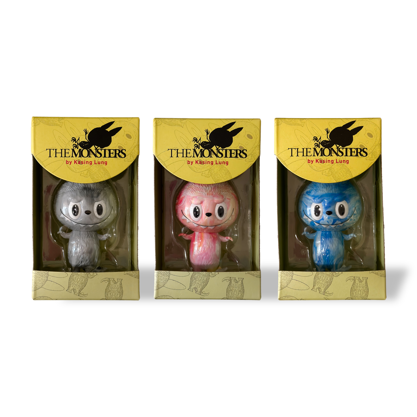 Kasing Lung - Mini Zimomo Fusion (Set of 3 - Red/Blue/Gray)