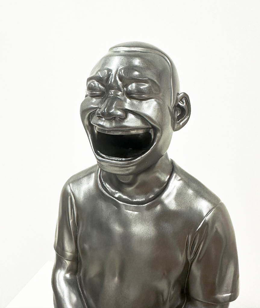 Yue Minjun - Genesis (元氣) - Limited Edition Silver Bronze Incense Chamber - 5