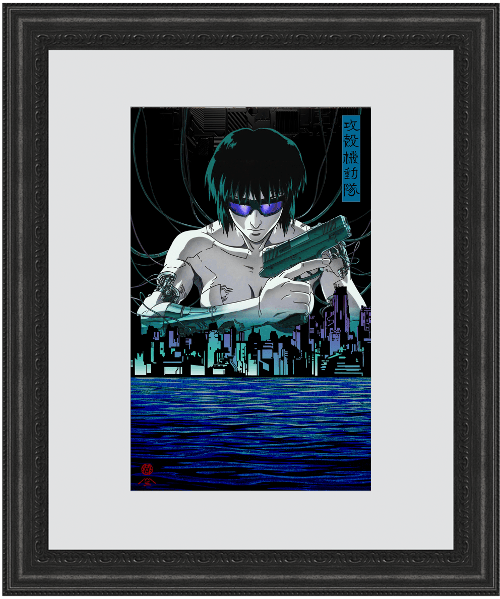 MADworld - Ghost in the Shell (1995 film) Ukiyo-e & NFT Set