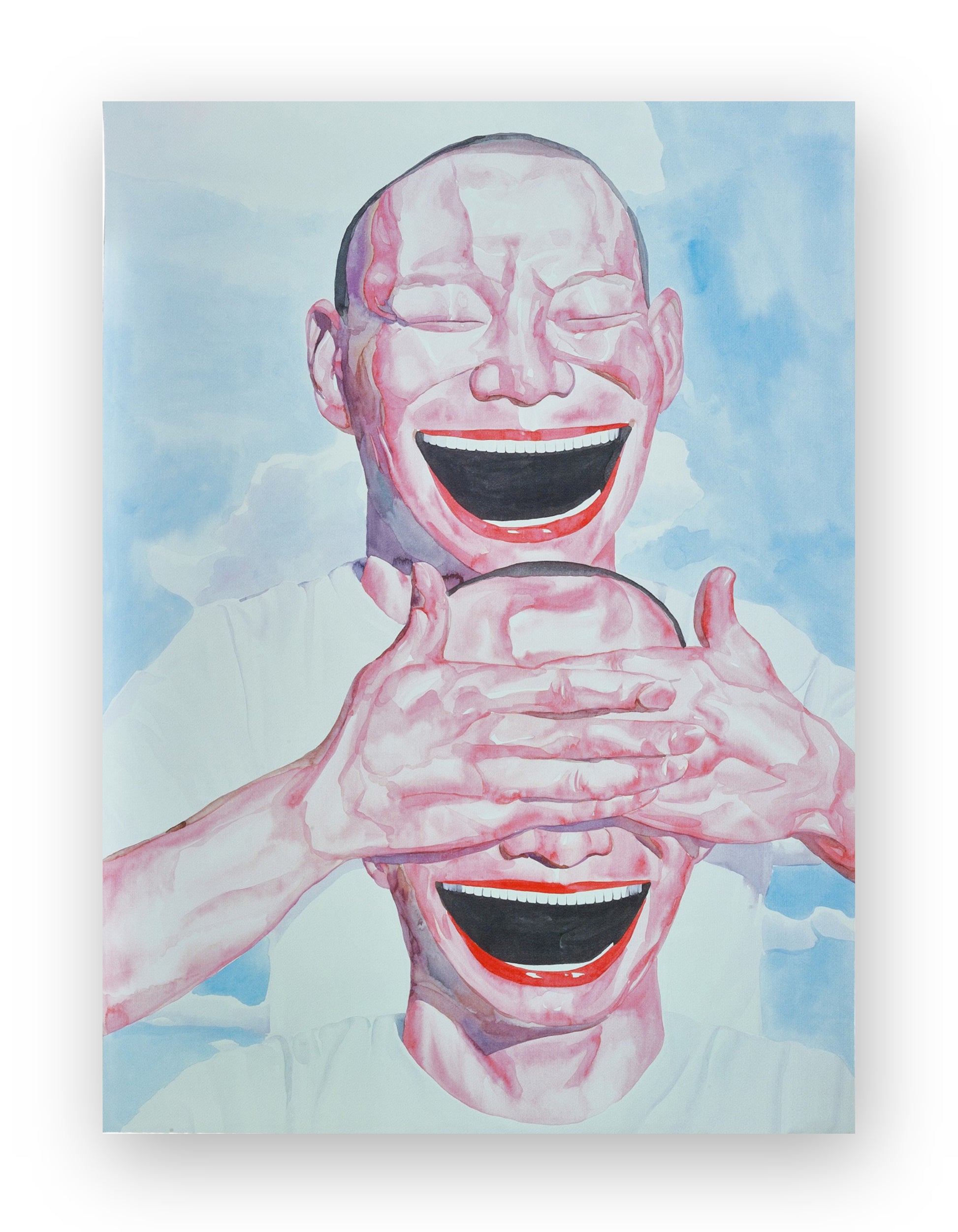 Yue Minjun - Smile-ism No.1