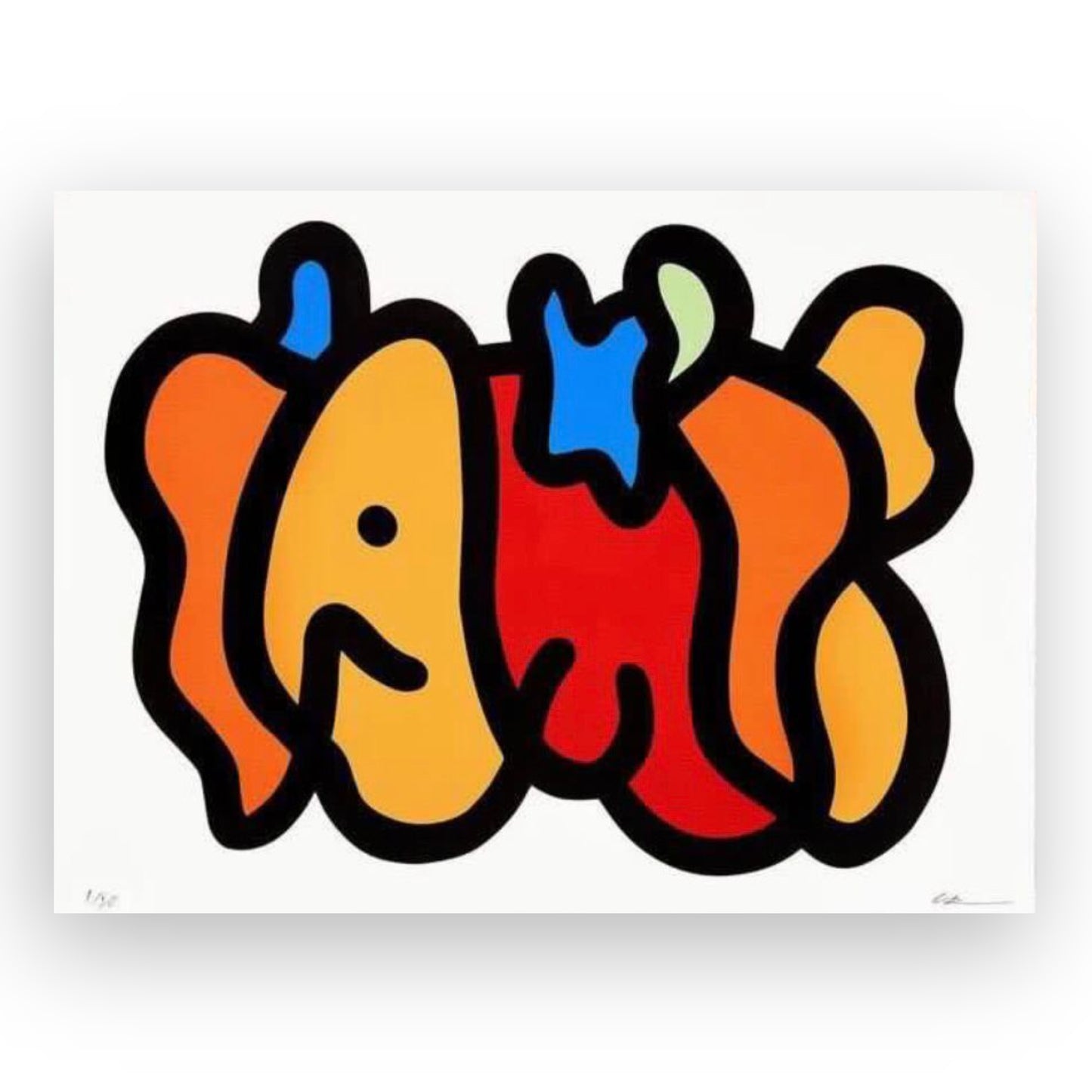 Yudai Nishi -  No Title Screen Print on paper (01)