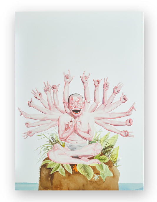 Yue Minjun - Smile-ism No.4