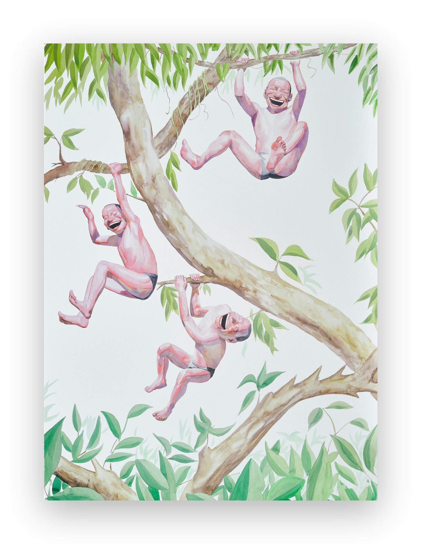 Yue Minjun - Smile-ism No.5