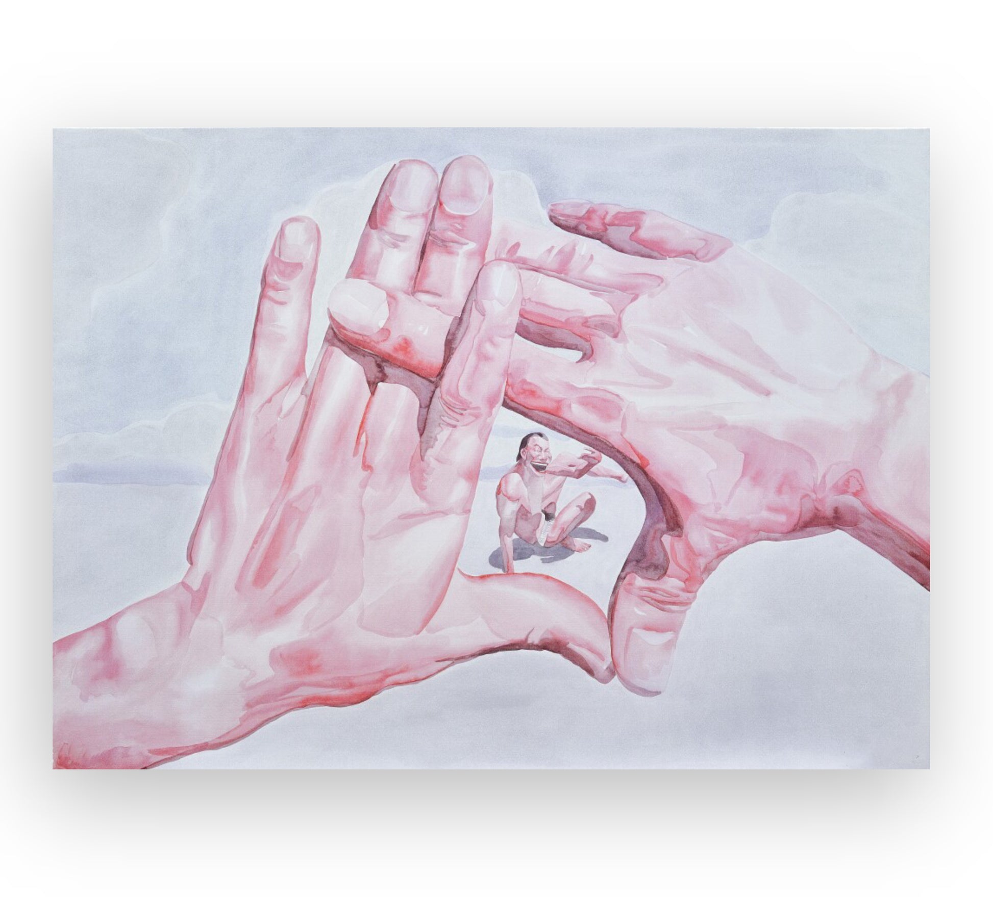 Yue Minjun - Smile-ism No.9