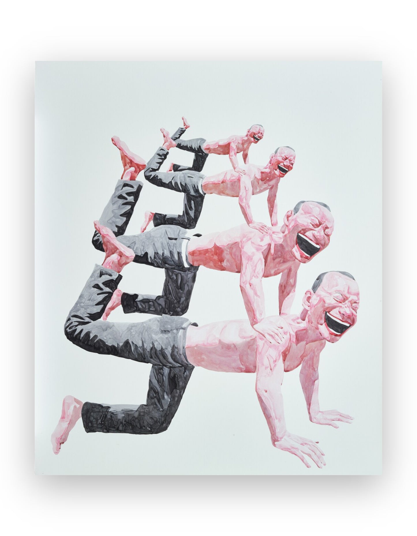 Yue Minjun - Smile-ism No.10