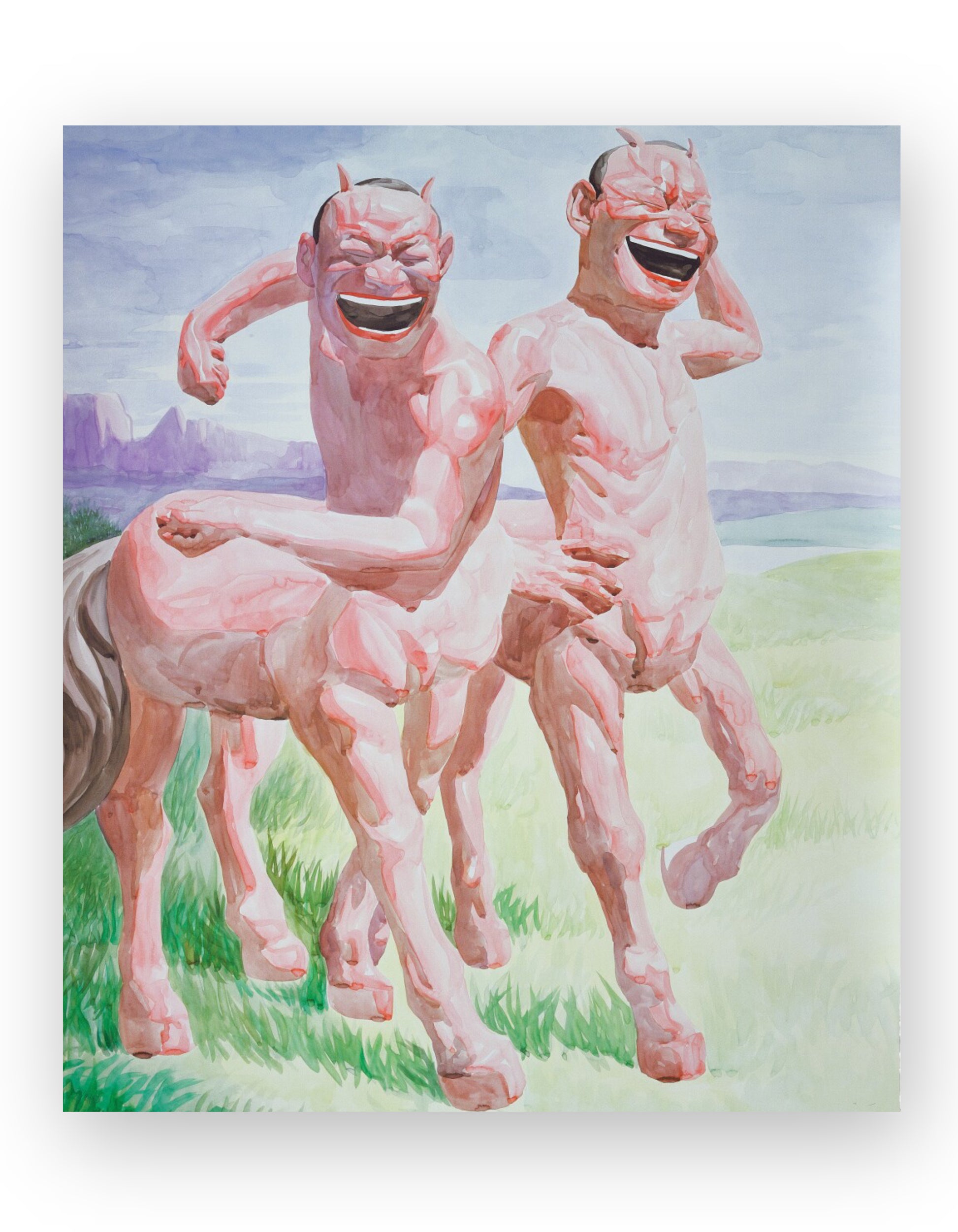 Yue Minjun - Smile-ism No.11