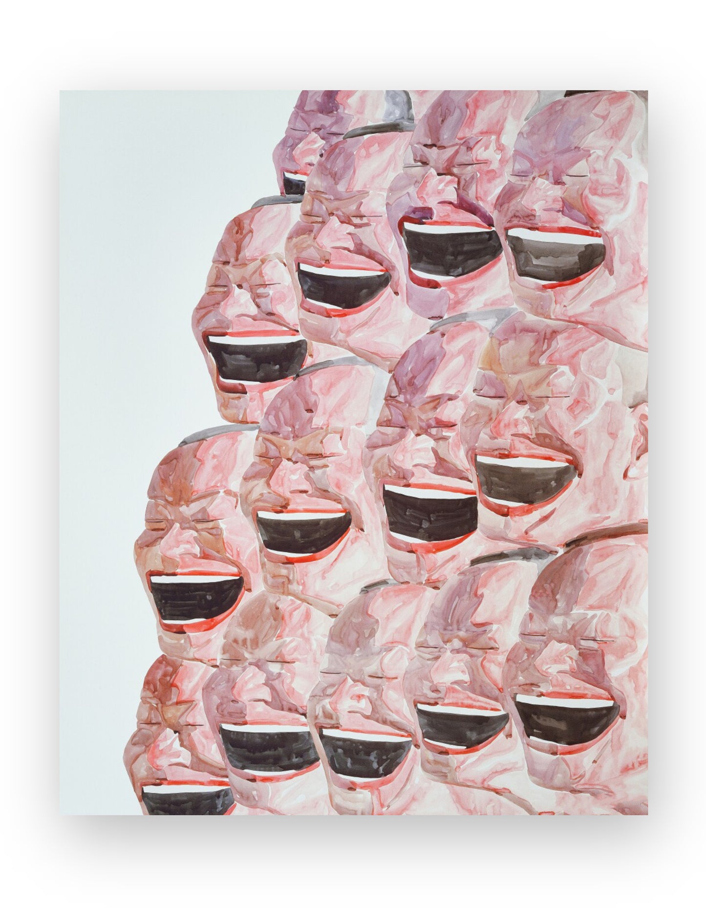 Yue Minjun - Smile-ism No.13