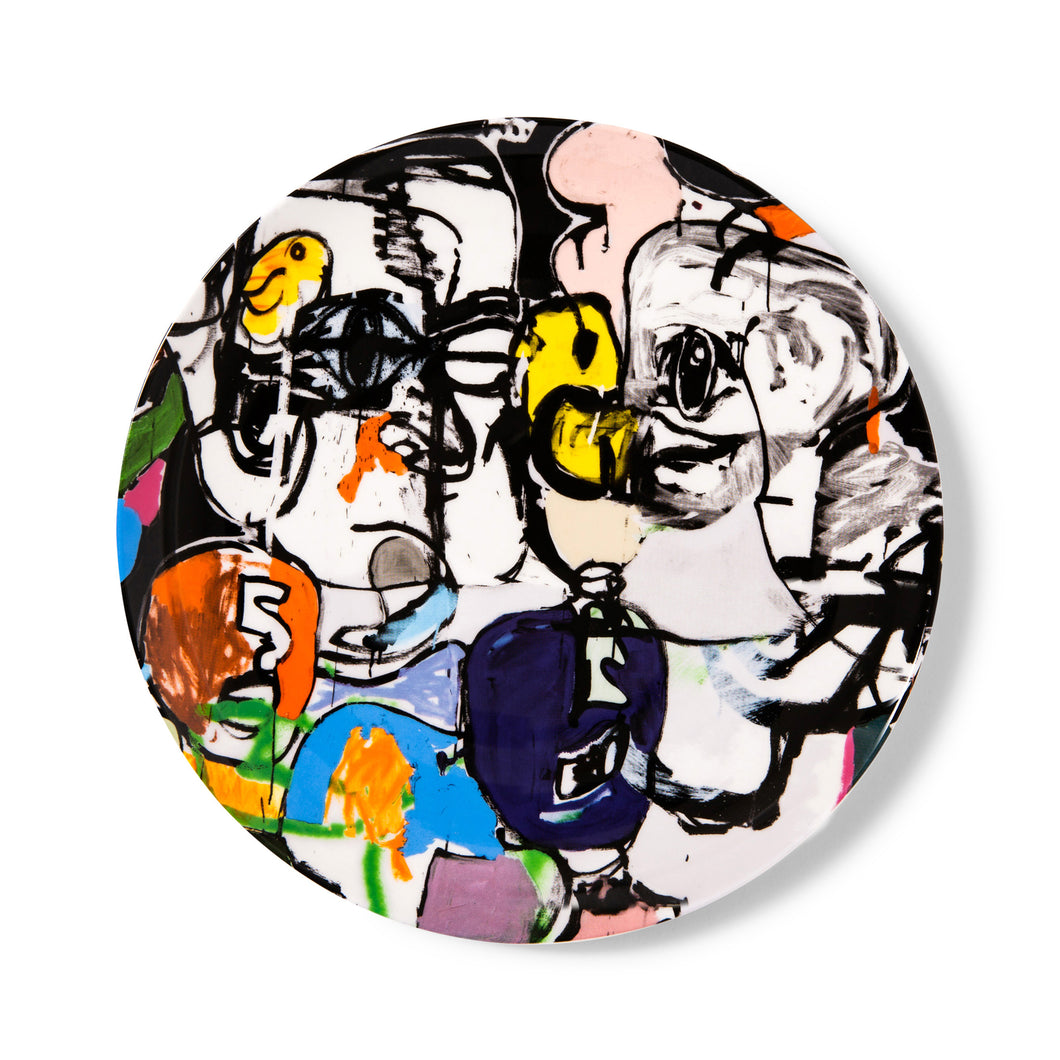 Eddie Martinez - "Untitled" Plate