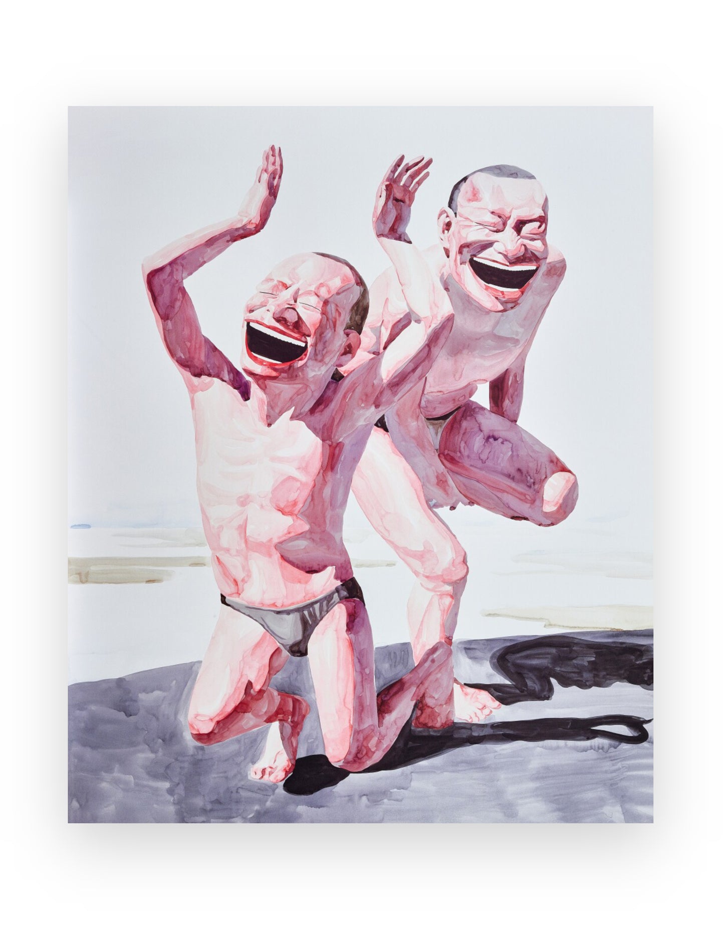 Yue Minjun - Smile-ism No.20