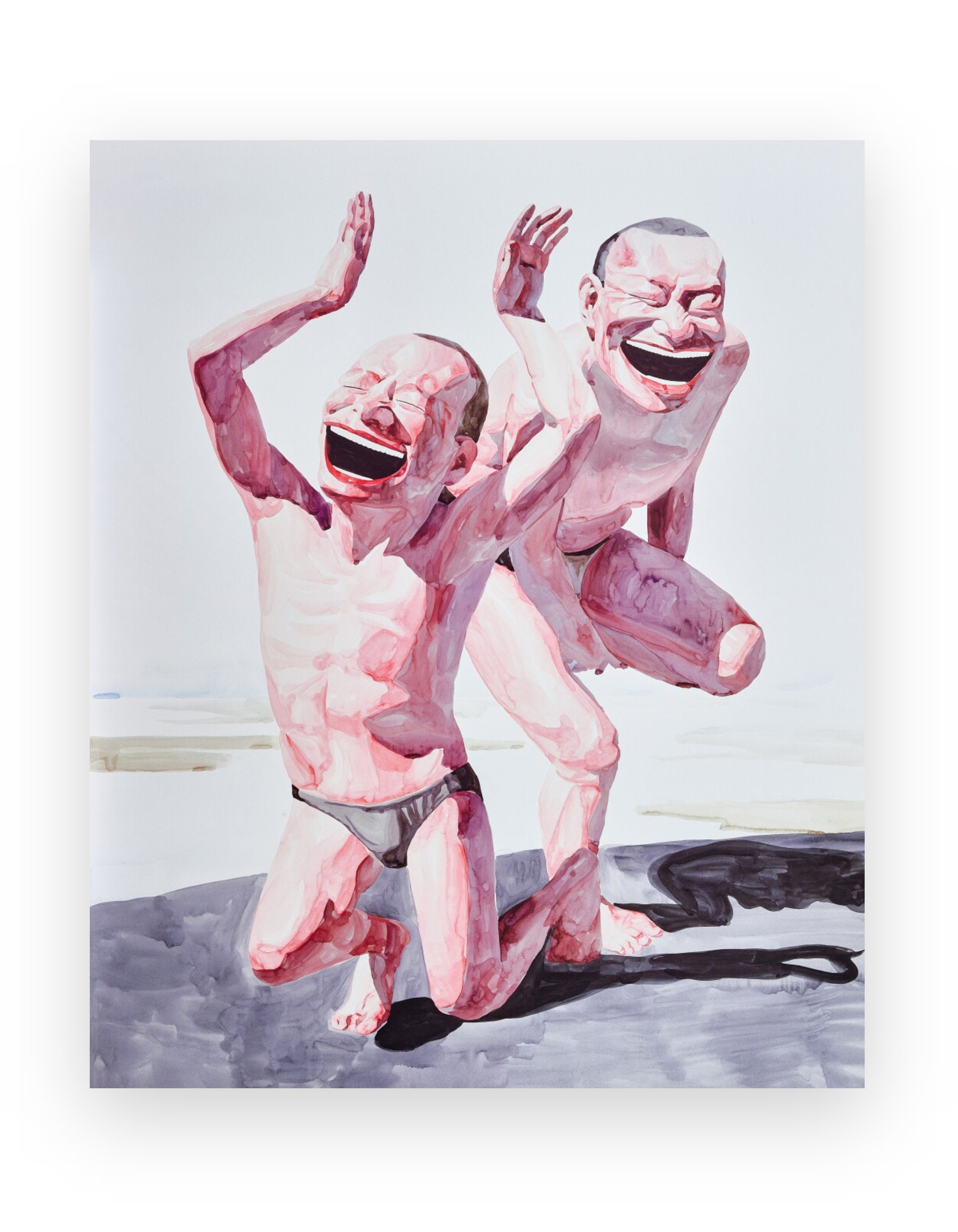 Yue Minjun - Smile-ism No.20