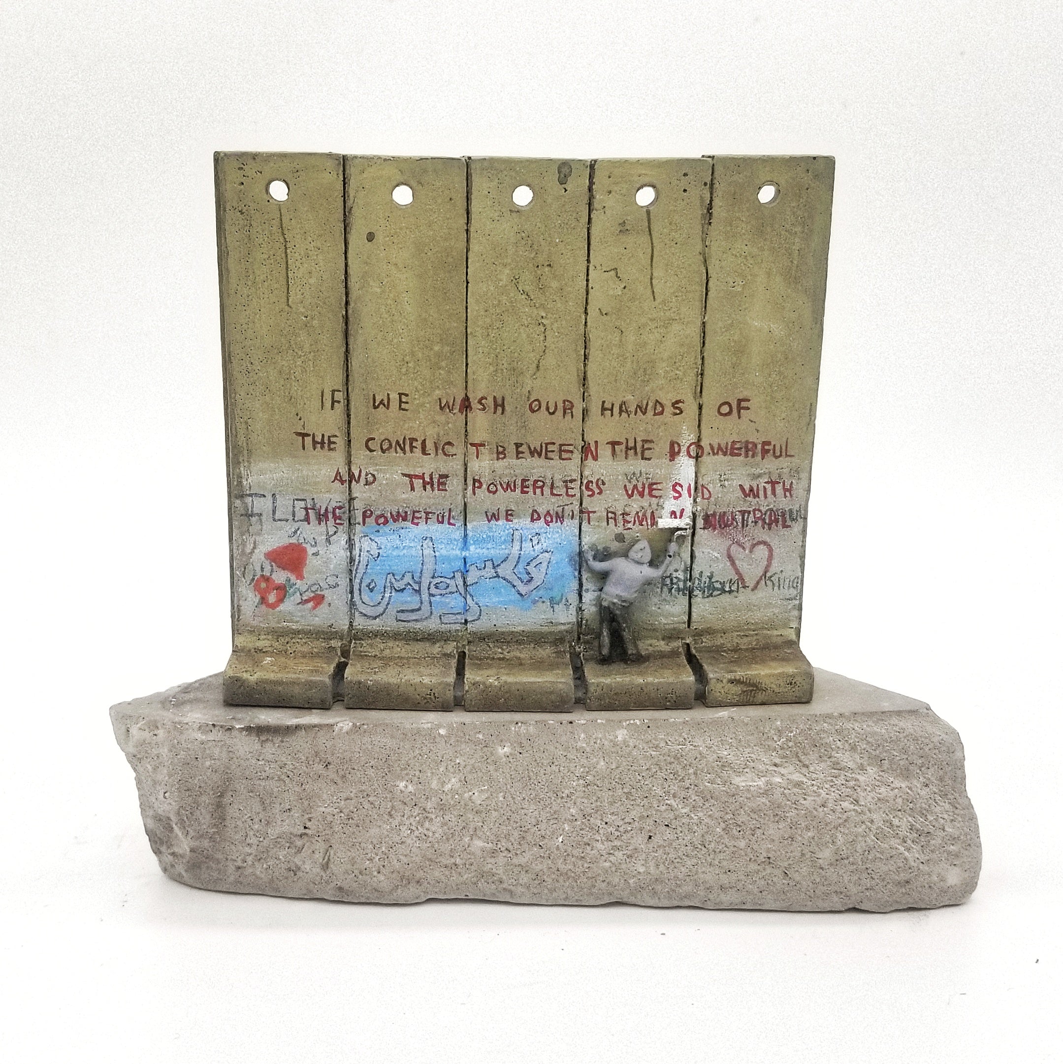 Banksy - Defeated Wall Section / Walled Off Hotel 5B