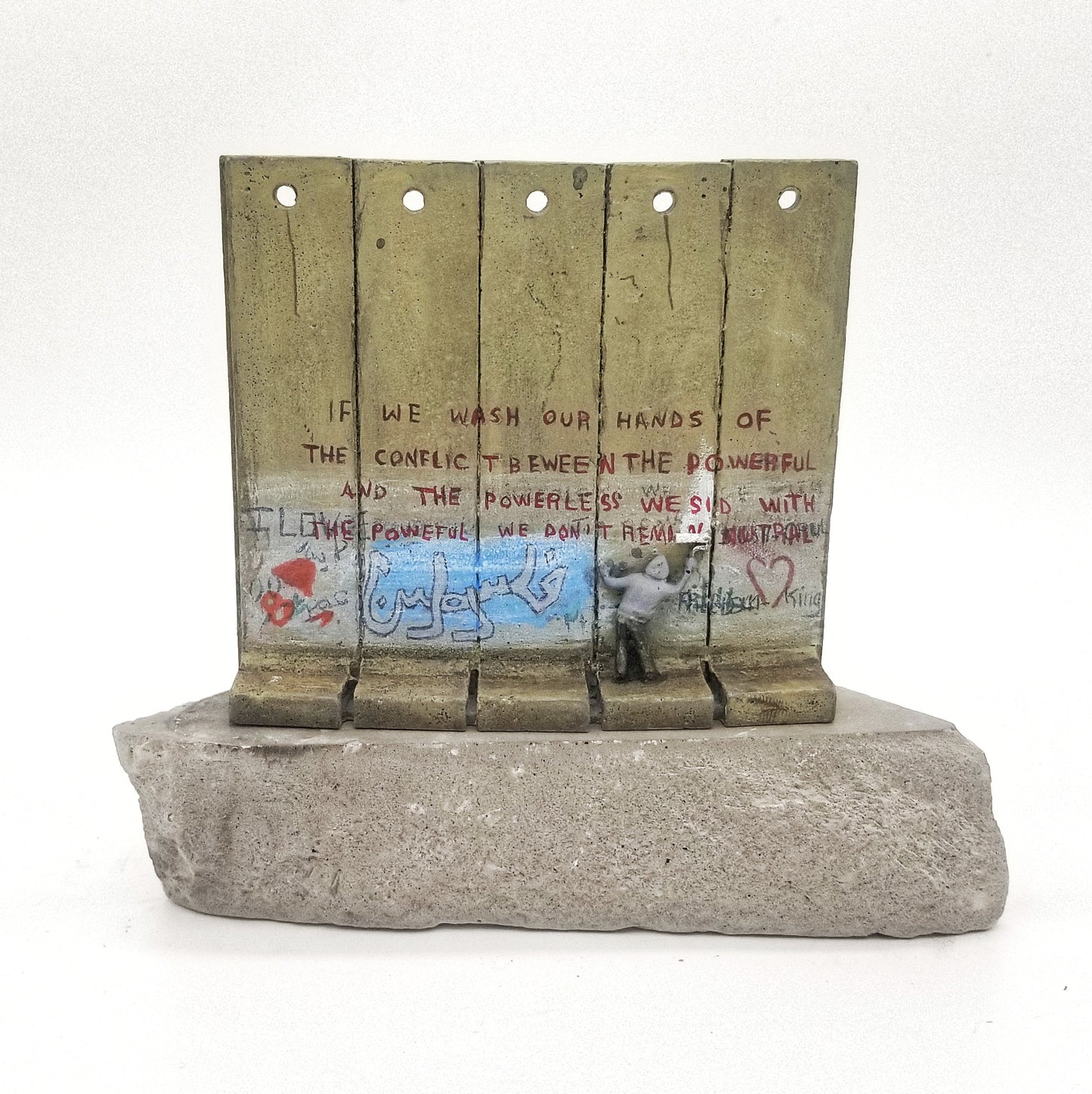 Banksy - Defeated Wall Section / Walled Off Hotel 5B