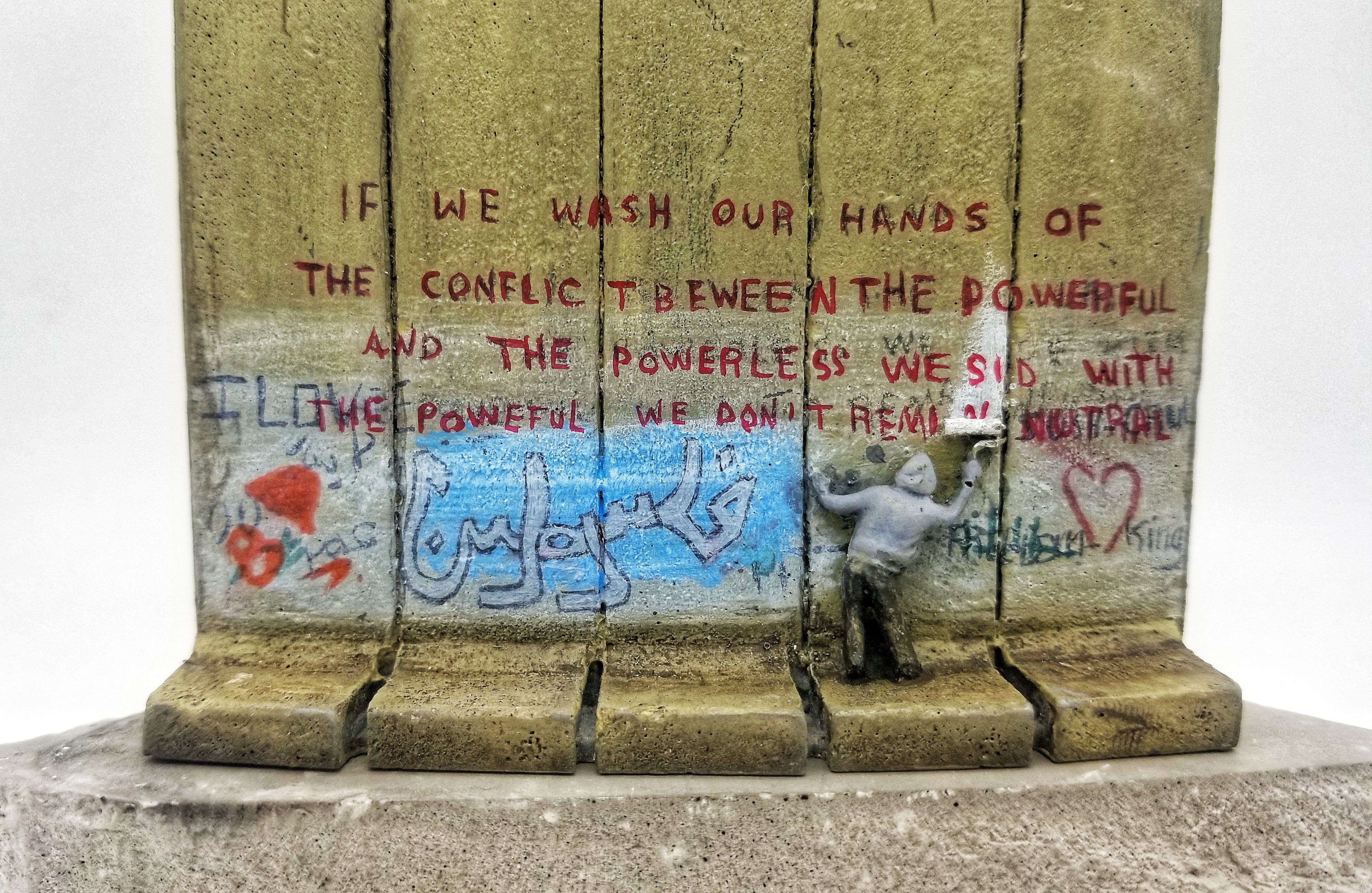 Banksy - Defeated Wall Section / Walled Off Hotel 5B