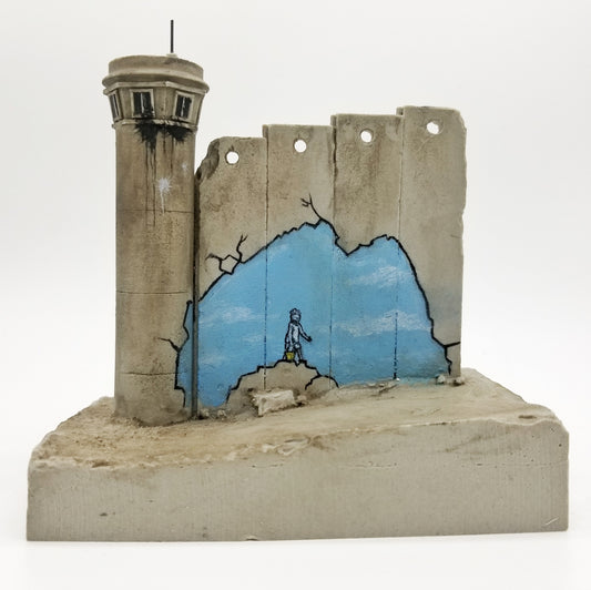 Banksy - Defeated Wall Section / Walled Off Hotel - Beach Boy