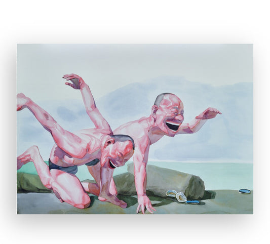 Yue Minjun - Smile-ism No.24