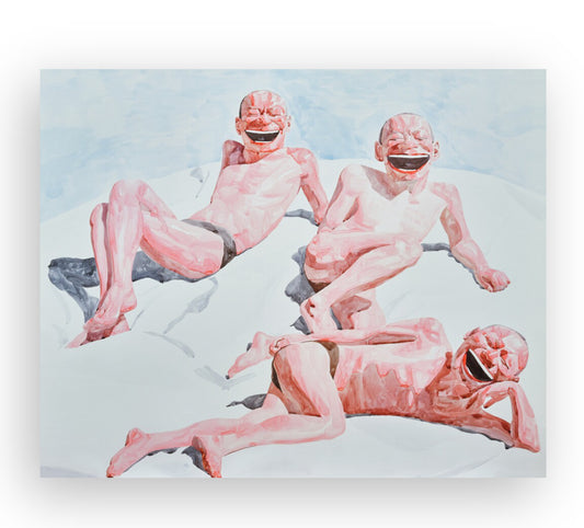 Yue Minjun - Smile-ism No.25