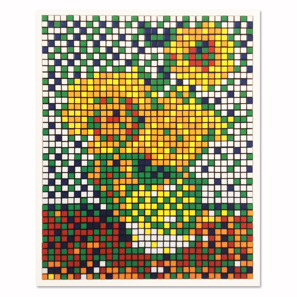 Invader - Hanging x OTI Showcard