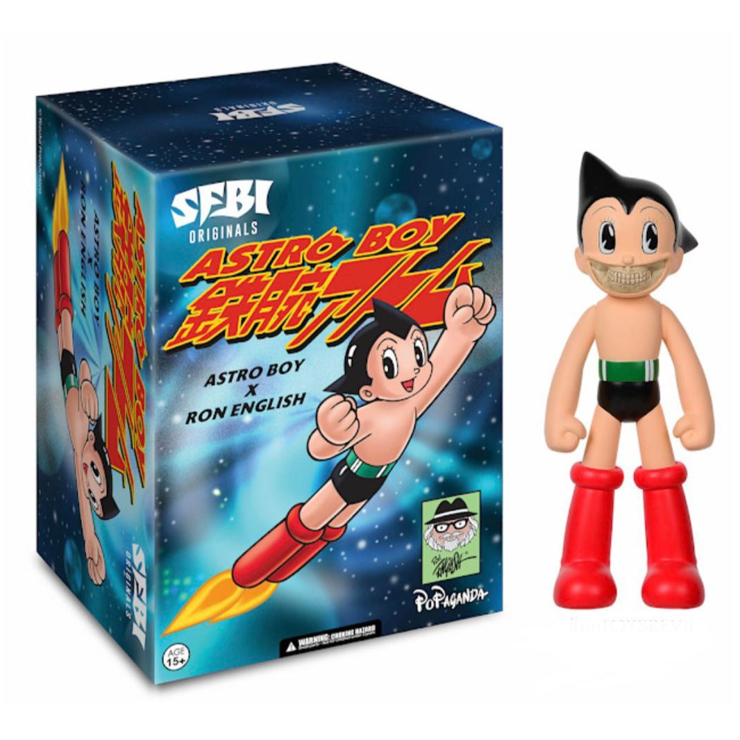 Ron English - Astro Boy Complexcon Supercharged Metallic Version