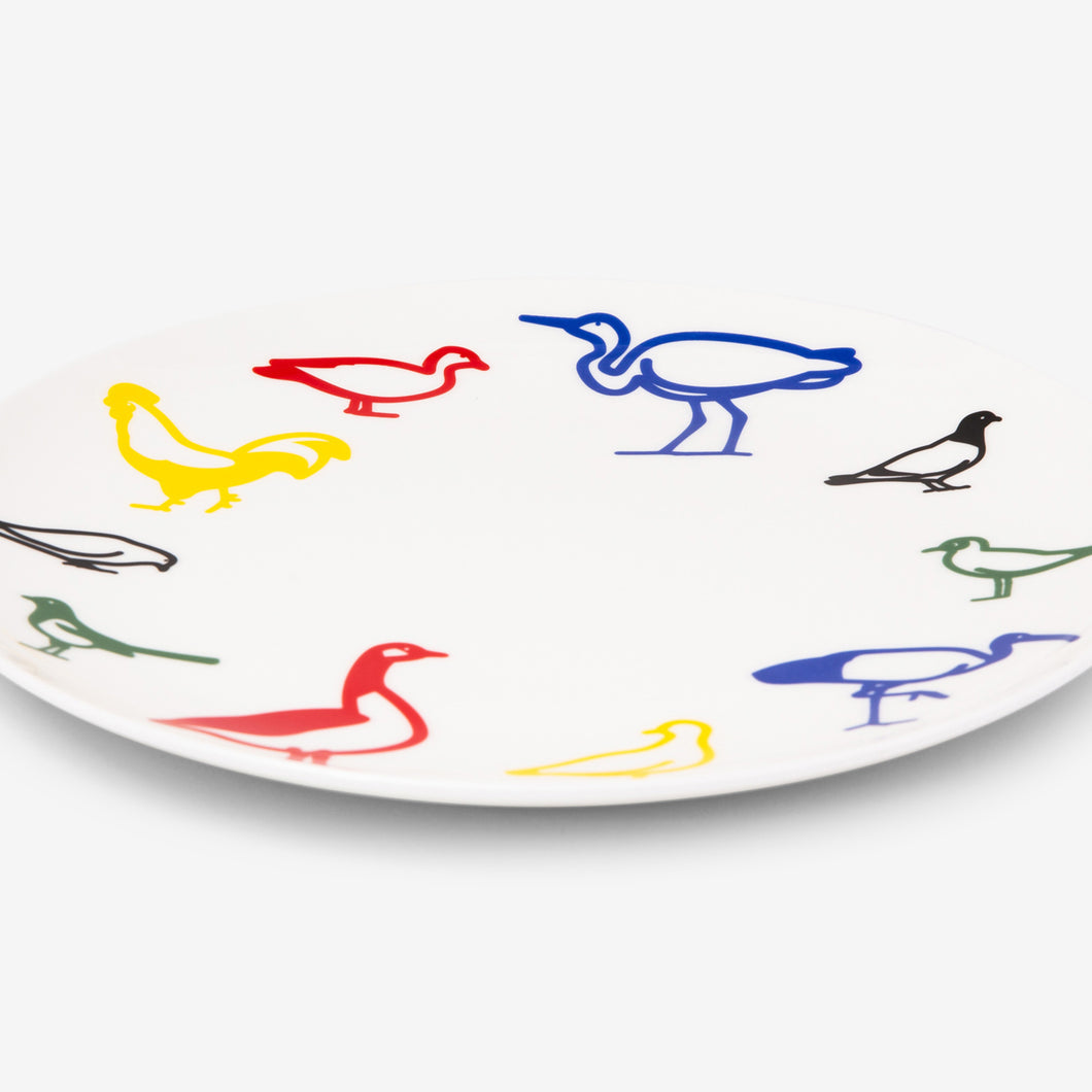 Julian Opie - "Birds" Plate