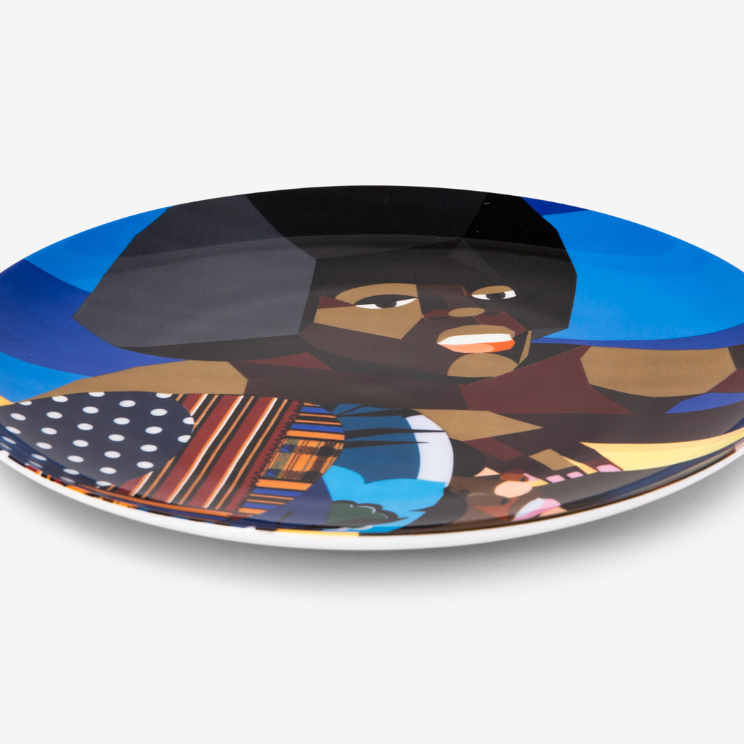 Derrick Adams - "Floater 108" Plate