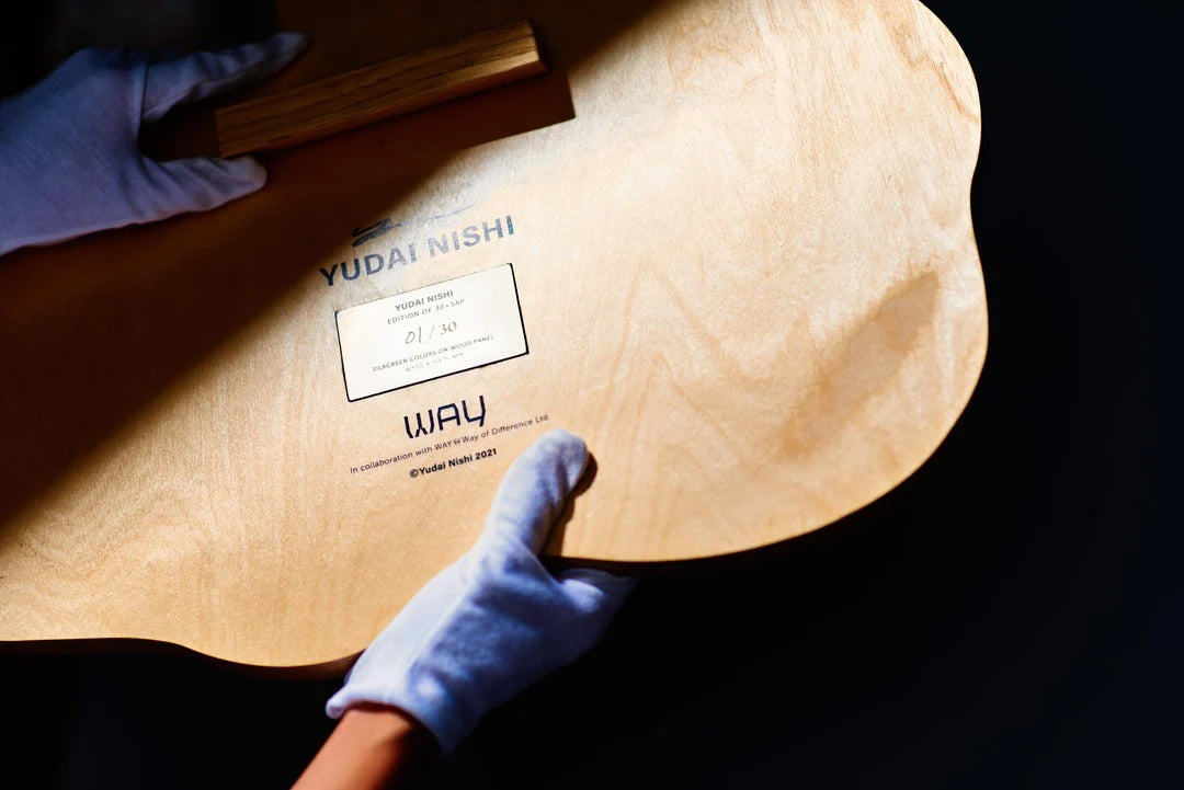 Yudai Nishi - "Limited Edition Screen Print on Wood 01 (A Set of 3)"