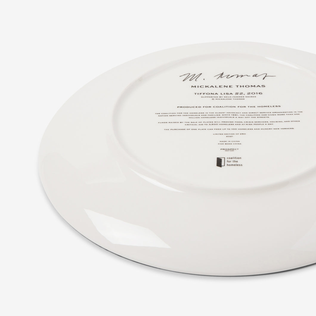 Mickalene Thomas - "Tiffona Lisa #2" Plate
