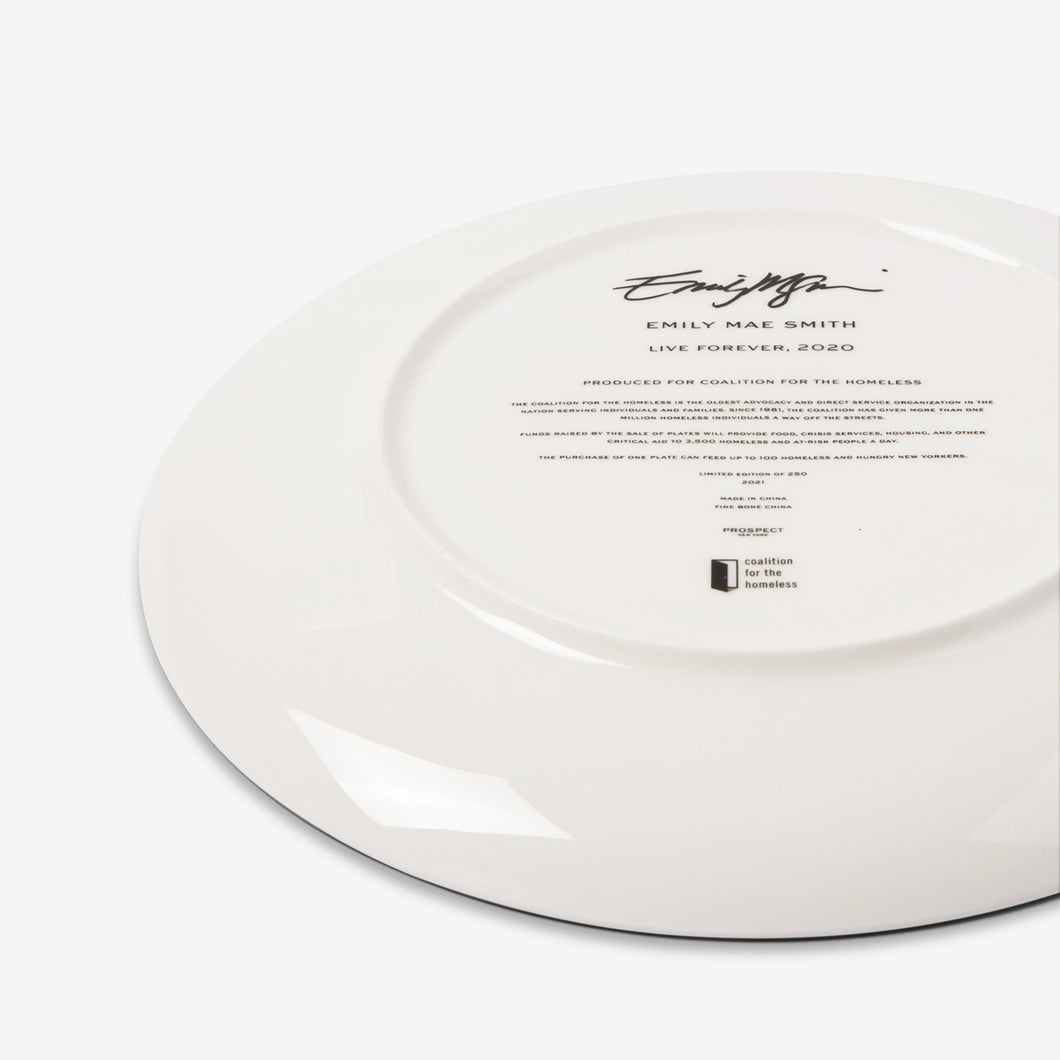 Emily Mae Smith - "Liver Forever" Plate