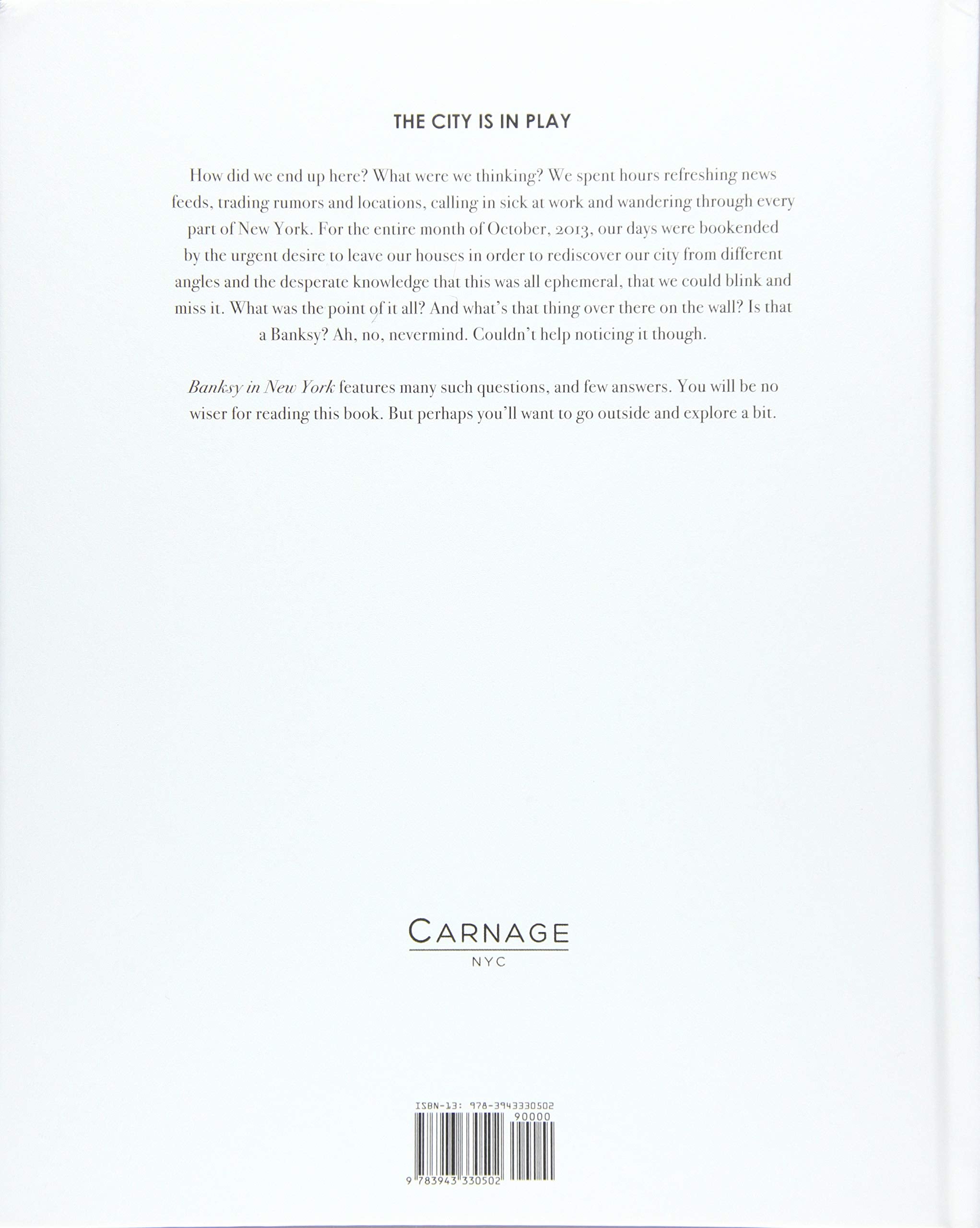 Banksy - Banksy in New York 2019 - Hardcover