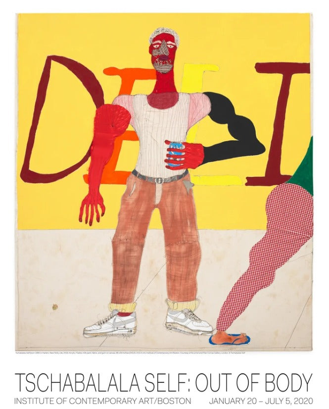 Tschabalala Self - Out Of Body exhibition poster