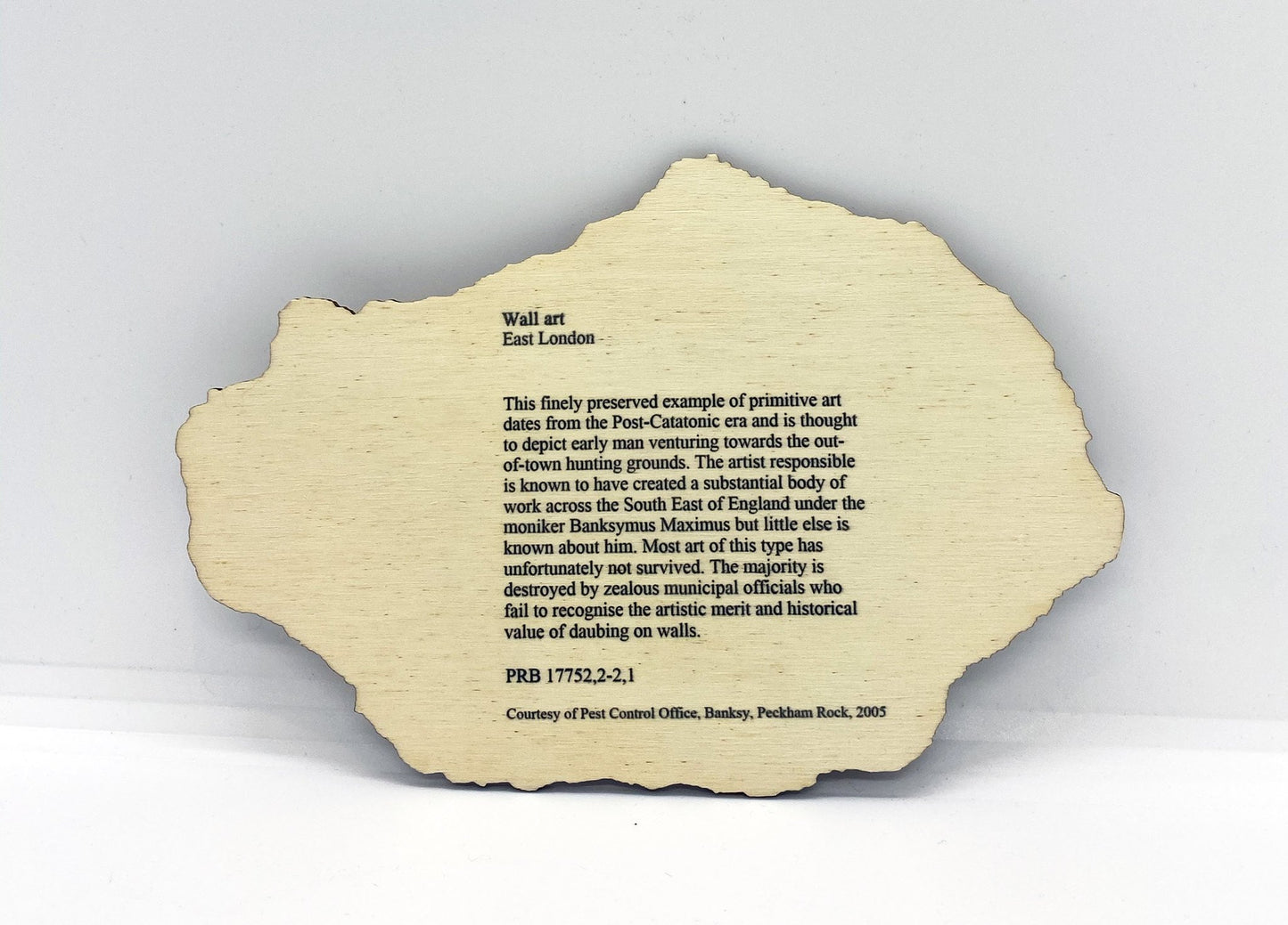 Banksy - "Peckham" Rock