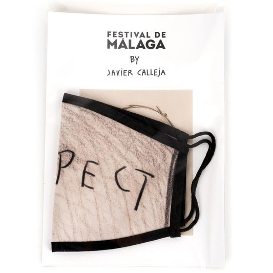 Javier Calleja - Reusable Hygienic Face Mask  "Respect" Special Edition