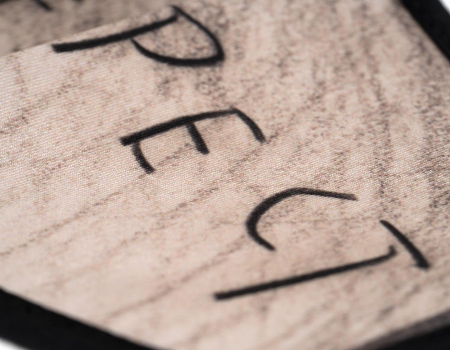 Javier Calleja - Reusable Hygienic Face Mask  "Respect" Special Edition