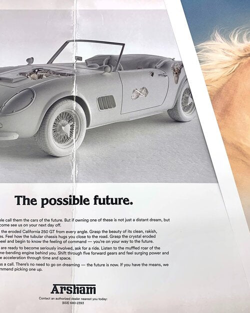 Daniel Arsham - Fictional Advertisements (Set of 5 Signed)