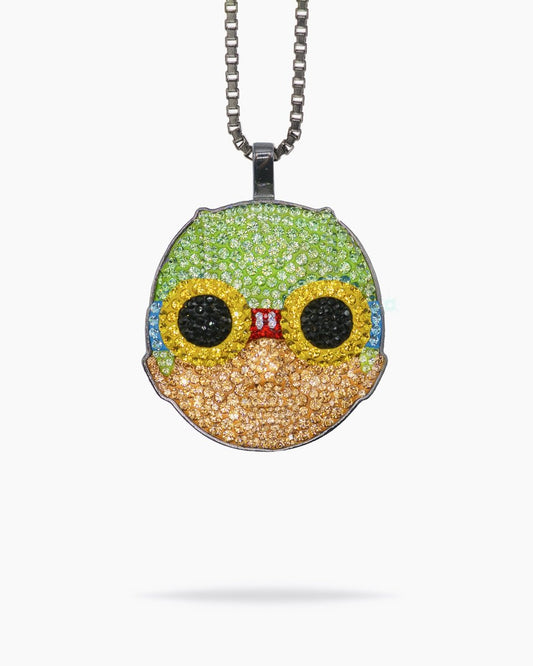 Hebru Brantley - FlyBoy Dan Life x Hebru Brantley pendant and chain