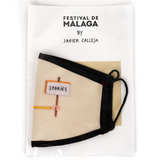 Javier Calleja - Reusable Hygienic Face Mask  "No More Stories" Special Edition