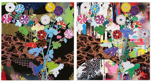 Takashi Murakami - Kyoto: Korin & Miyavi (Set of 2)