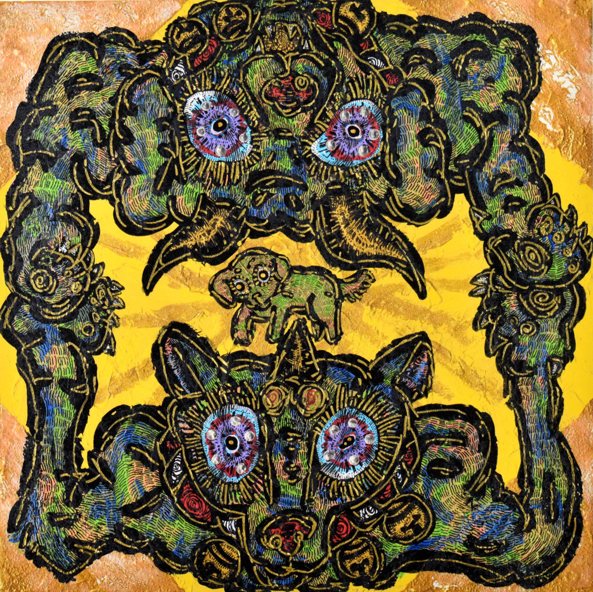 Miwa Komatsu - Zodiac dvine spirit: Year of the Dog Print