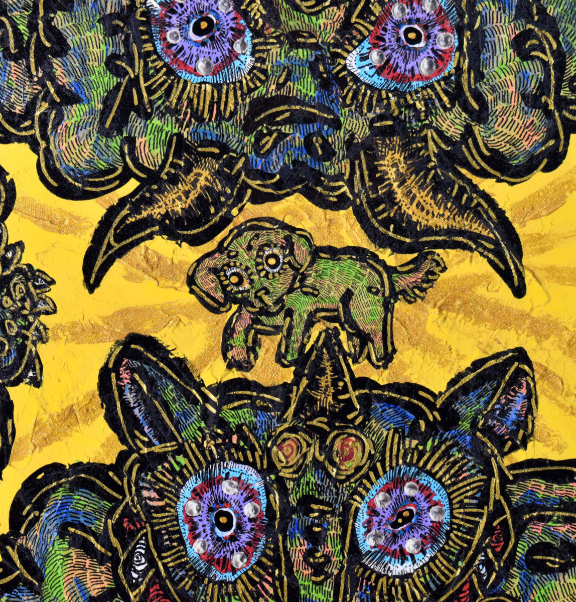 Miwa Komatsu - Zodiac dvine spirit: Year of the Dog Print