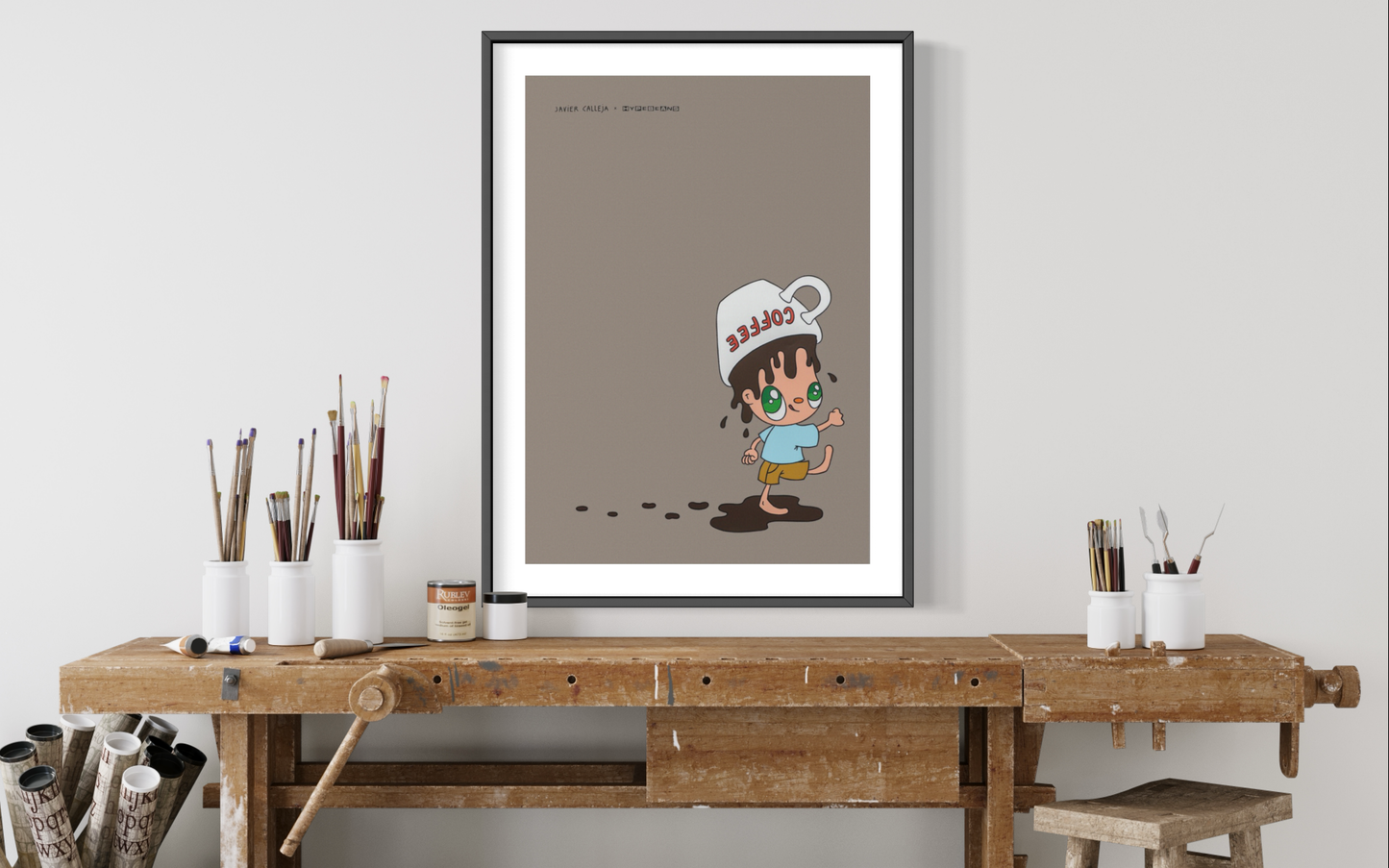 Javier Calleja - HYPEBEANS "CAFETO" POSTER