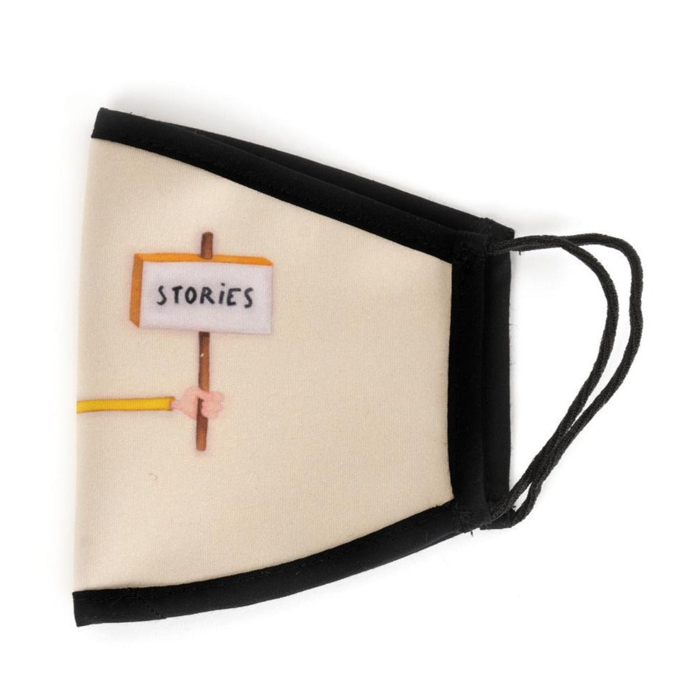 Javier Calleja - Reusable Hygienic Face Mask  "No More Stories" Special Edition