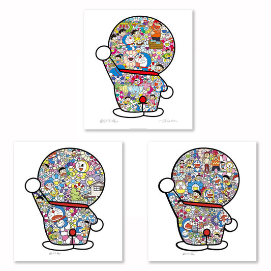 Takashi Murakami - Doreamon (Set of 3)