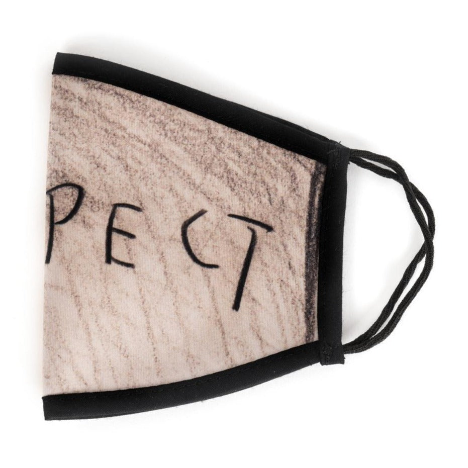 Javier Calleja - Reusable Hygienic Face Mask  "Respect" Special Edition