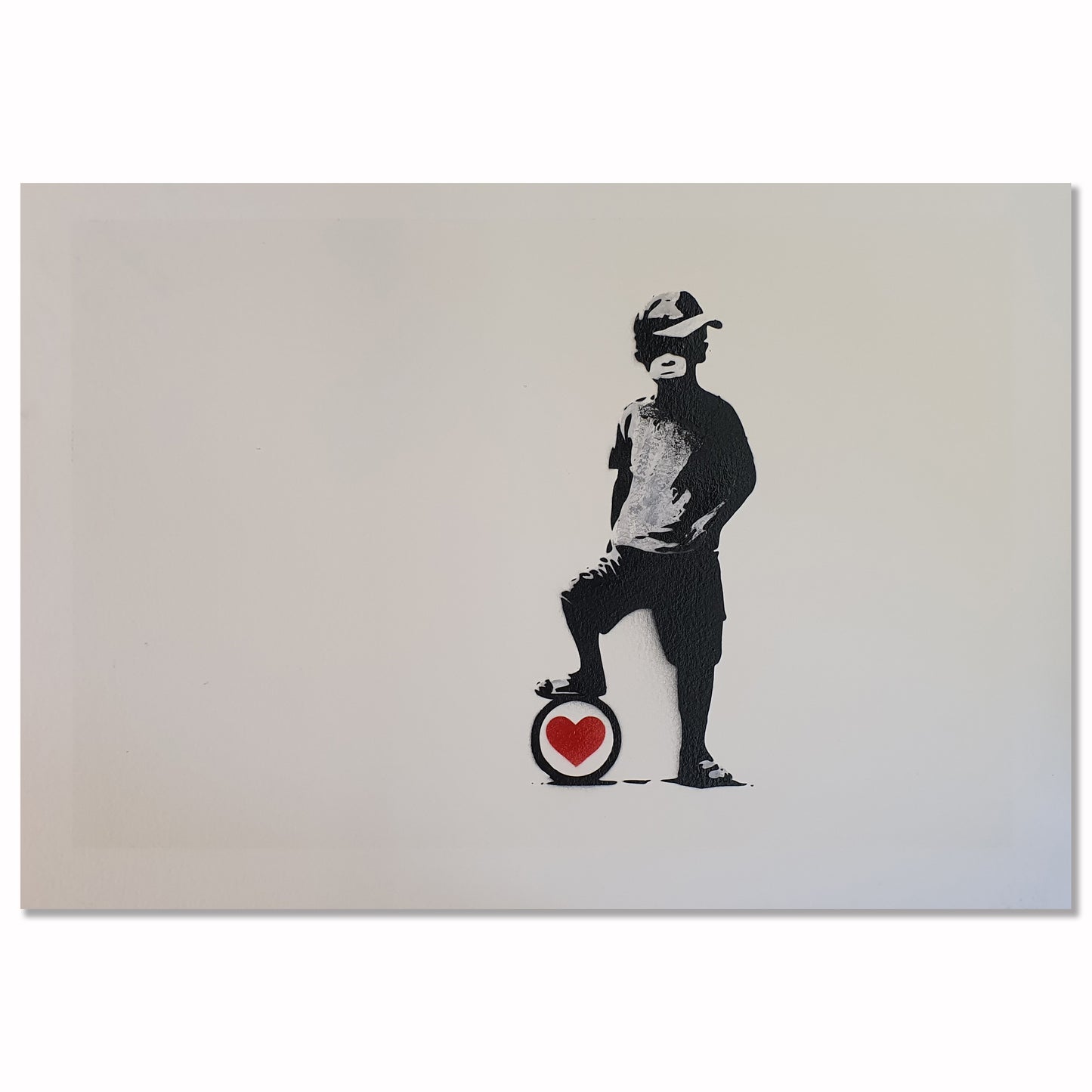 Mrs Banksy - Copyright Boy