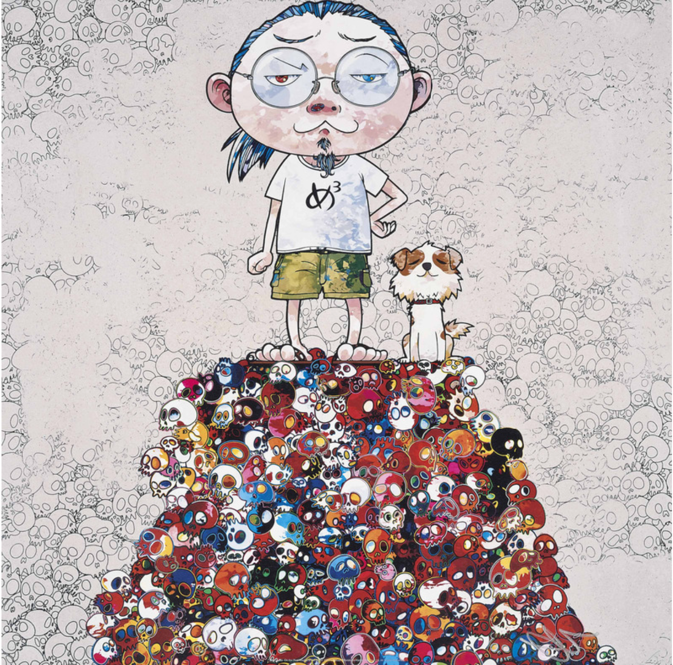 Takashi Murakami - Pom & Me: On the Red Mound of the Dead