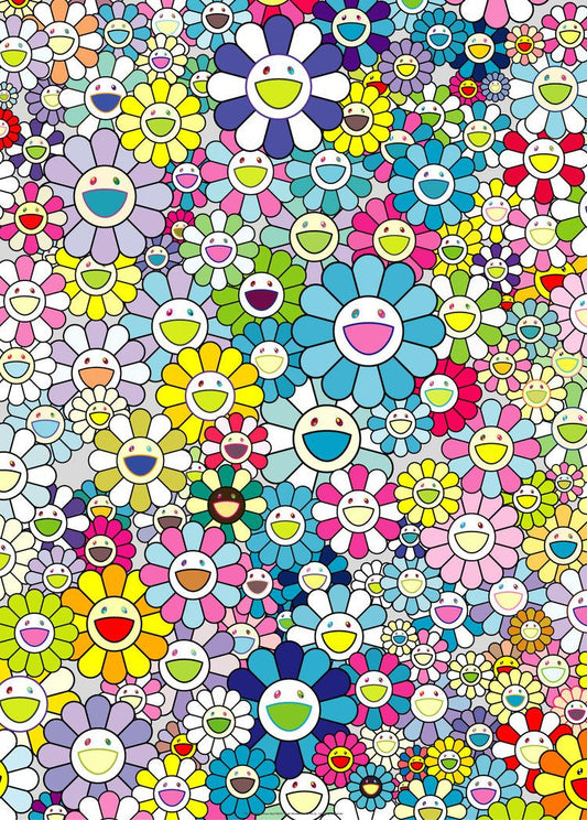 Takashi Murakami - Champagne Supernova - Blue