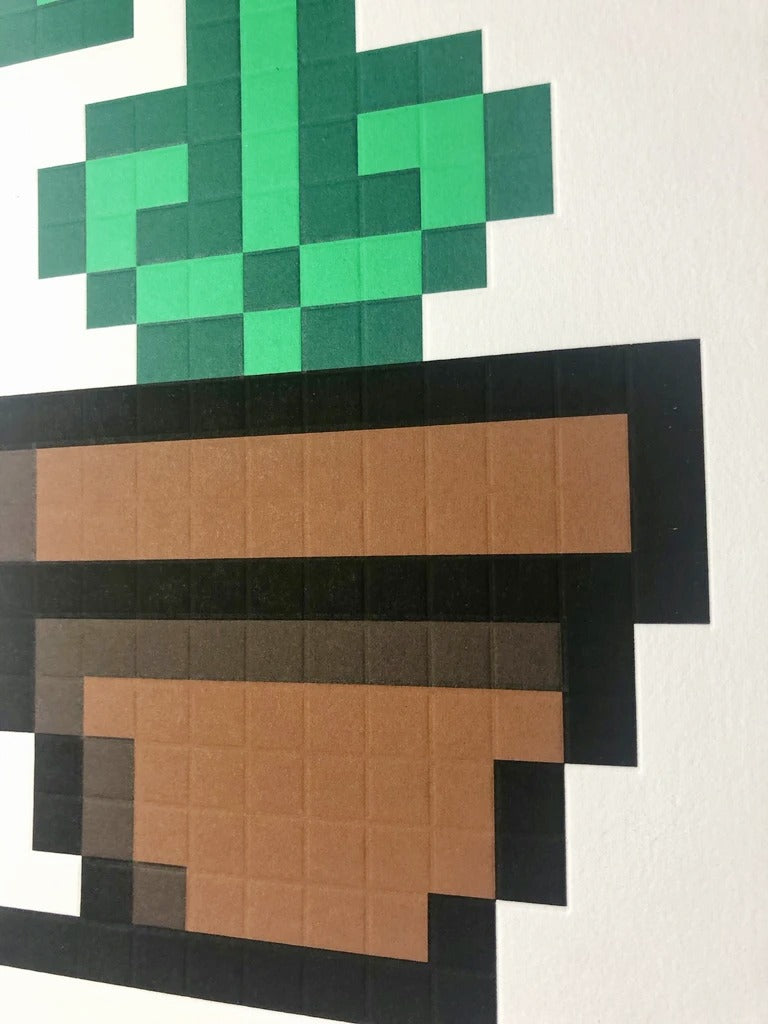 Invader - Hollywood Brown Pot (Framed)