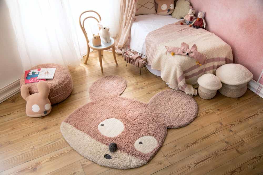 Edgar Plans - Woolable Rug Miss Mighty Mouse